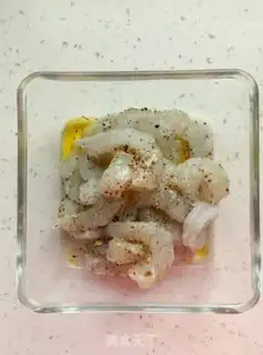 Make Twin bean shrimp step 1