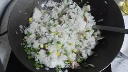 Make Yunnan eats soy rice step 7
