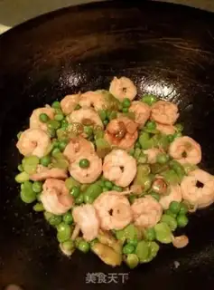 Make Twin bean shrimp step 6
