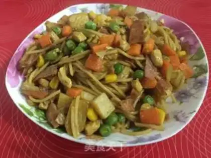 Make Curry pasta step 2