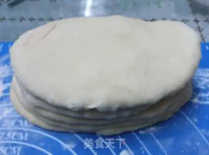 Make raisin coconuts, thousands of layers of toast step 10