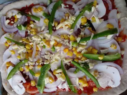 Make Home-based square pizza step 7