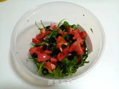 Make Masurira vegetable salad step 1