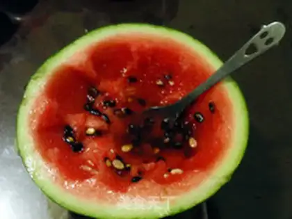 Make Watermelon leather dumplings step 1