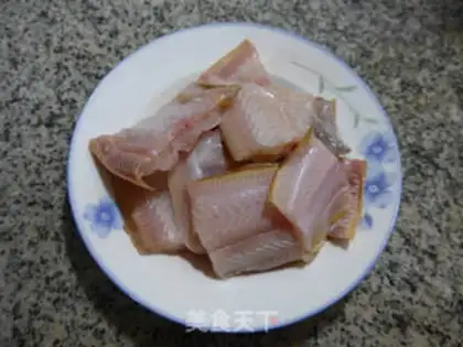Make Sour sauce, bald fish step 1