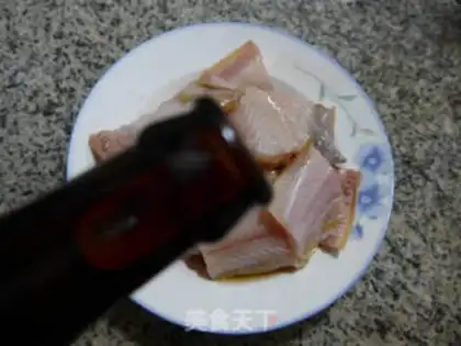 Make Sour sauce, bald fish step 3
