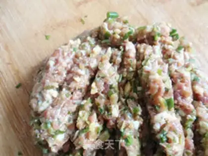 Make Watermelon leather dumplings step 6