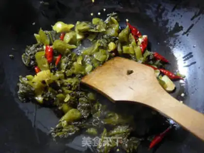 Make Sour sauce, bald fish step 7