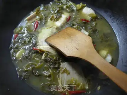 Make Sour sauce, bald fish step 11