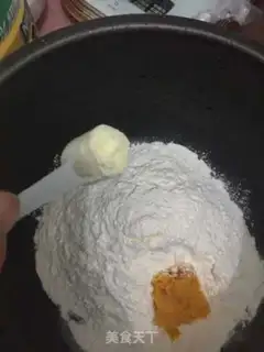 Make Milky pumpkin step 1