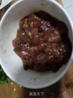 Make Cream-breed beef step 1