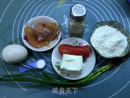 Make Chicken tofu pie step 0