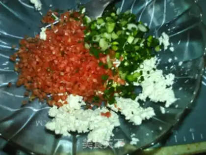 Make Chicken tofu pie step 3