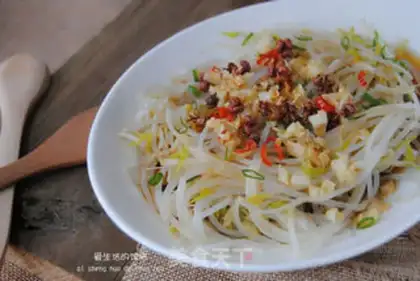 Make Cold bean sprouts step 7