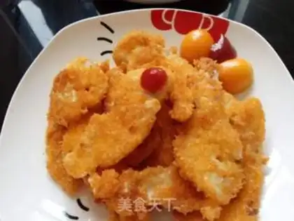 Make Gold and delicious fish chops step 9