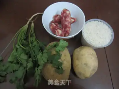 Make Potato sausage step 0