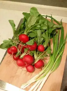 Make Cherry carrots onions step 0