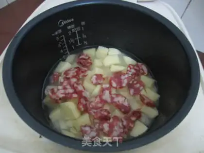 Make Potato sausage step 5