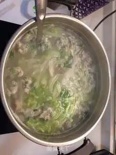 Make Salt soup step 1