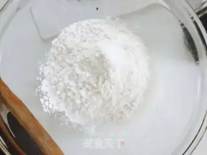 Make Sesame sauce, fruit and soup step 0