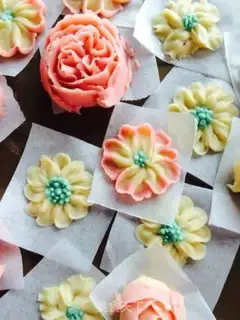 Make Korean soy cream cake step 10