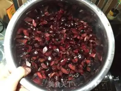 Make Blueberry sauce step 0