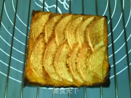 Make Cinnamon applesapple toast step 8