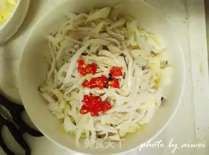Make Pumpkin with cabbage step 8