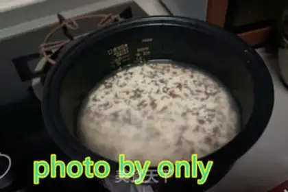 Make The rice troupe step 0