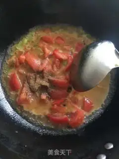 Make Tomato-mujee egg noodles step 6
