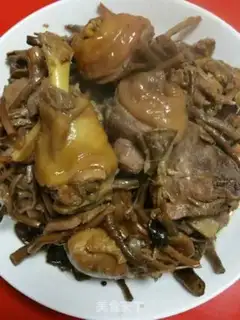 Make Chicken stew mushrooms step 6