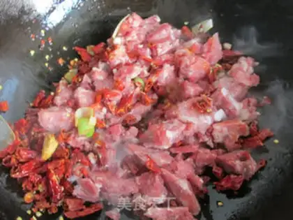 Make Spicy meat step 3