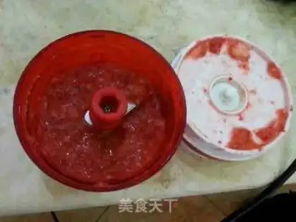 Make Sweet strawberry sauce step 3