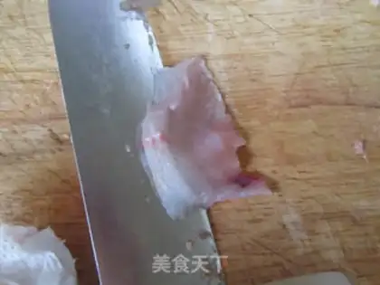 Make Fish noodles step 1