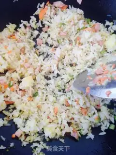 Make Sausage rice step 2