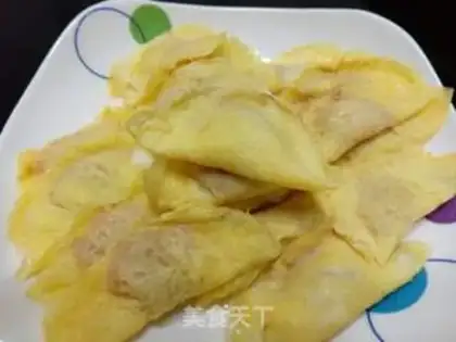 Make Delicious egg dumplings step 6