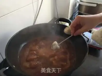 Make Shrimp balls and meat chips step 5