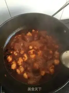 Make Shrimp balls and meat chips step 6