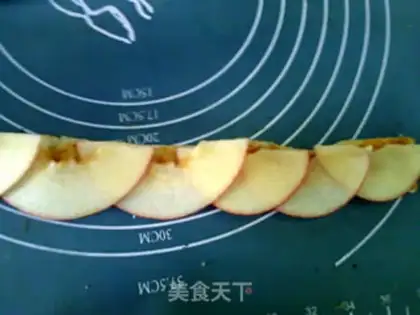 Make Apple rose toast step 9