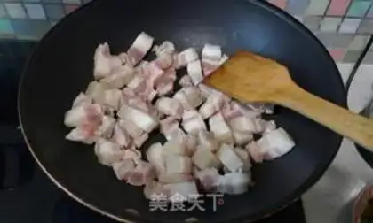 Make Red sugar, red meat step 2