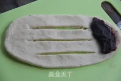 Make Red bean rolls step 5