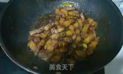 Make Red sugar, red meat step 9