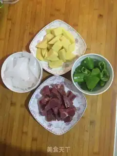 Make Homemade potato veal powder step 0