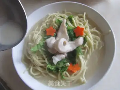 Make Fish noodles step 12