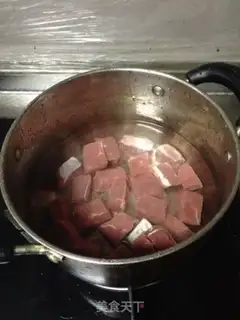 Make Red beef noodles step 0