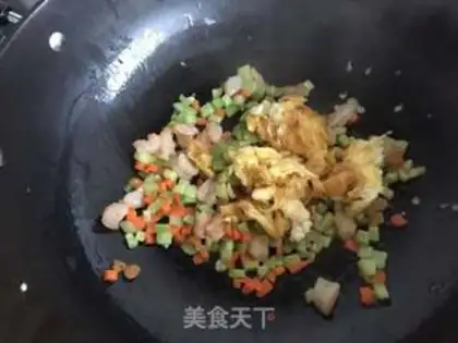 Make Shrimp rice step 5