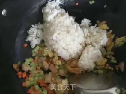 Make Shrimp rice step 6
