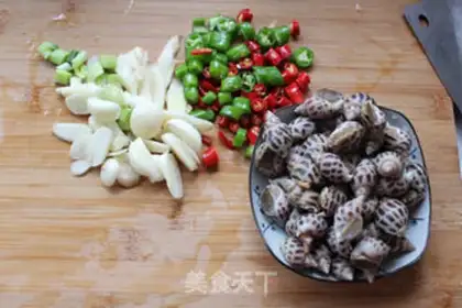 Make Hot snails step 1