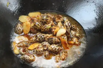 Make Hot snails step 6
