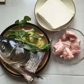 Make Fish-head tofu step 0